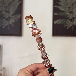 Authentic Molly Coffee Bean Factory Beaded Pen